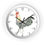 Thumbnail: Charlie Rooster colorful farmhouse wall clock
