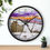 Thumbnail: Shades of Winter English Numeral Wall Clock