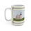 Thumbnail: Victorian Lady lighthouse mug, watercolor design, 15 oz.