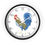 Thumbnail: Gabriel Rooster colorful farmhouse wall clock