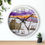 Thumbnail: Shades Of Winter Roman Numeral Clock