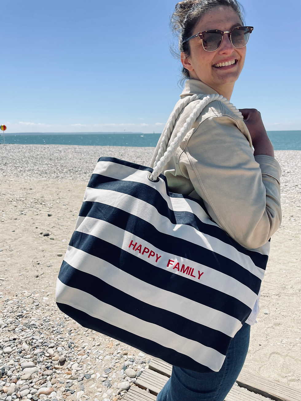 Miniature : Sac de plage "HAPPY FAMILY"
