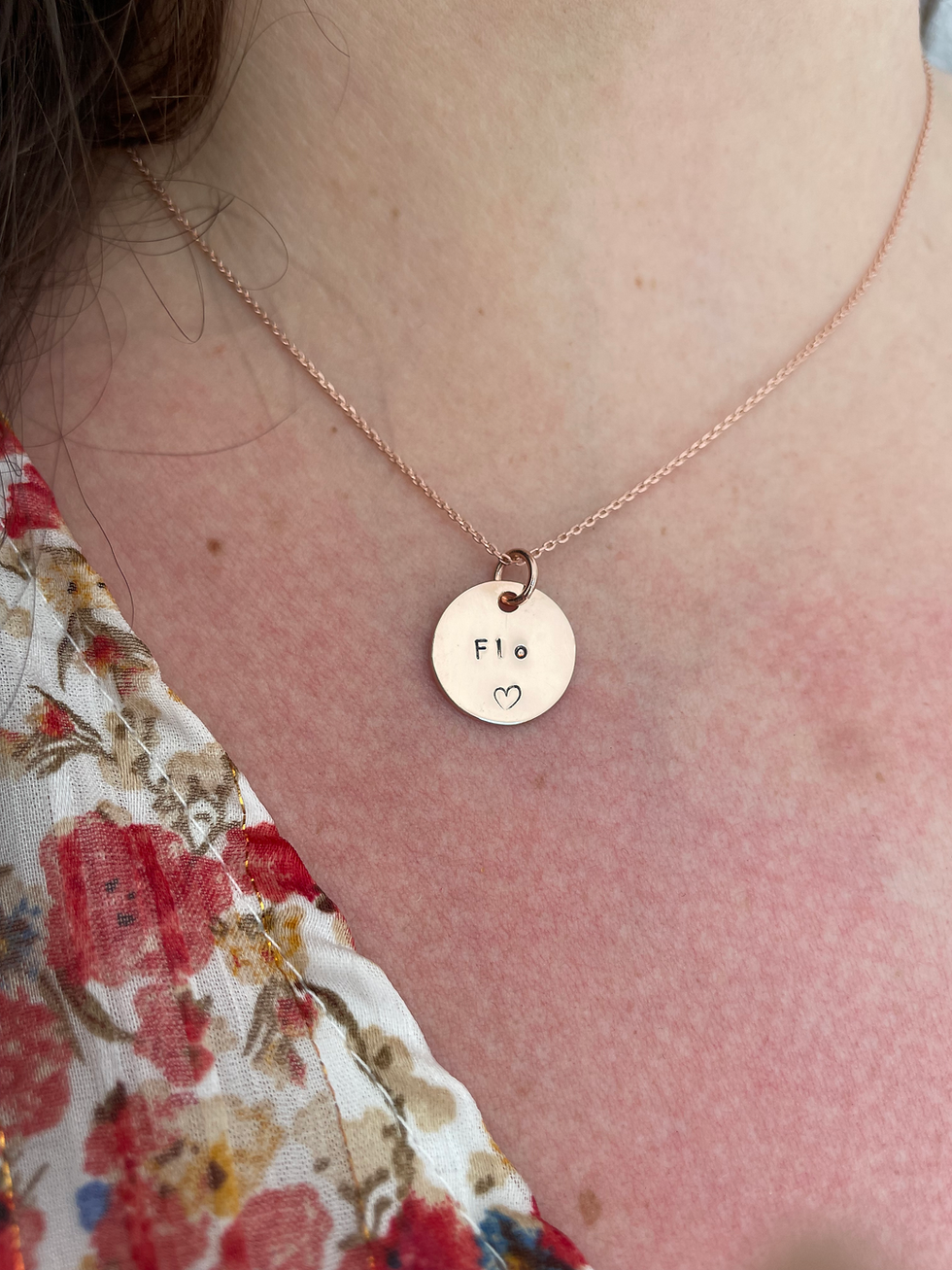 Miniature : Médaille "Des mots doux" (Personnalisable)