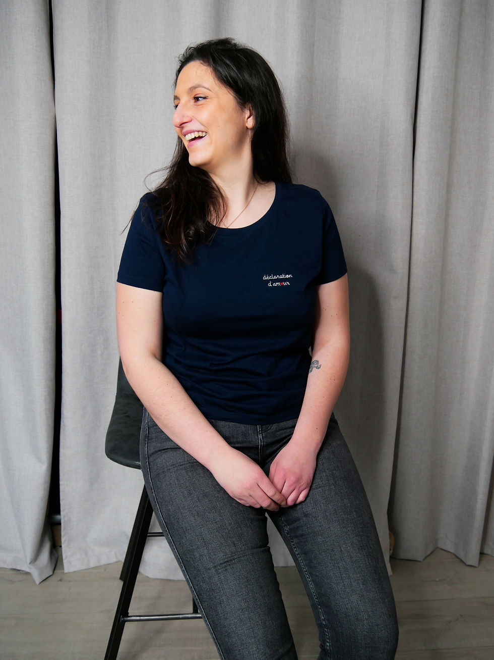 Miniature : T-shirt femme "Déclaration d'amour"