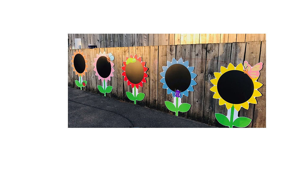 playground flower boards