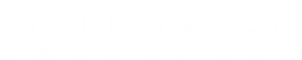 Goellitzhof Logo mit Subline Brennholz darunter