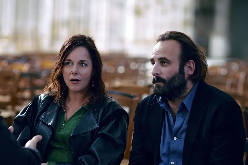 Laure Calamy et Vincent Macaigne