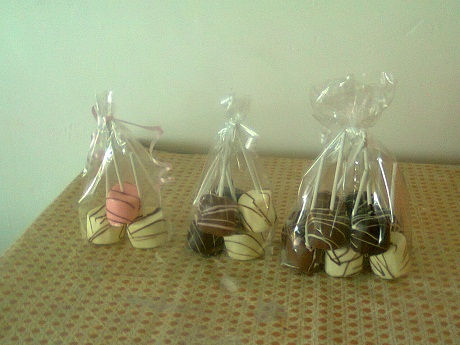 Paletas de chocolate