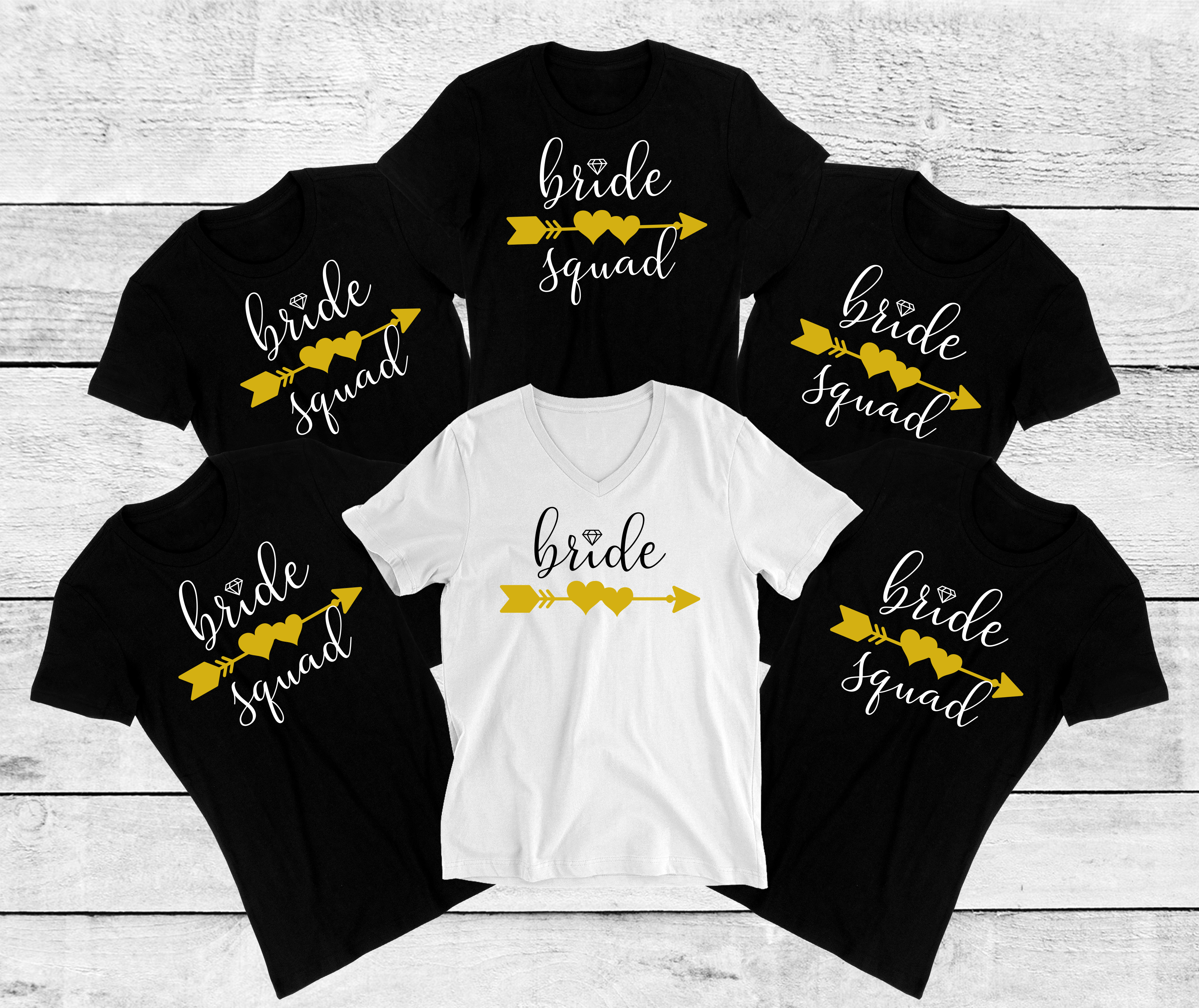 Bride squad shirts clearance