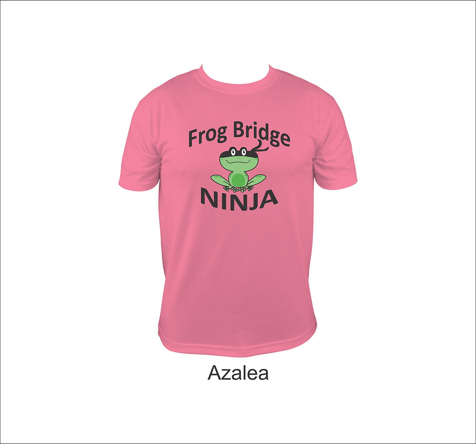 Thumbnail: Frog Bridge Ninja Tees - Azalea