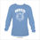 Thumbnail: Carolina Blue long sleeved shirt with white WRSD Tiger design.