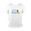 Thumbnail: White tee shirt with blue, red, and green text and images of Peace, Love &, Avocados.