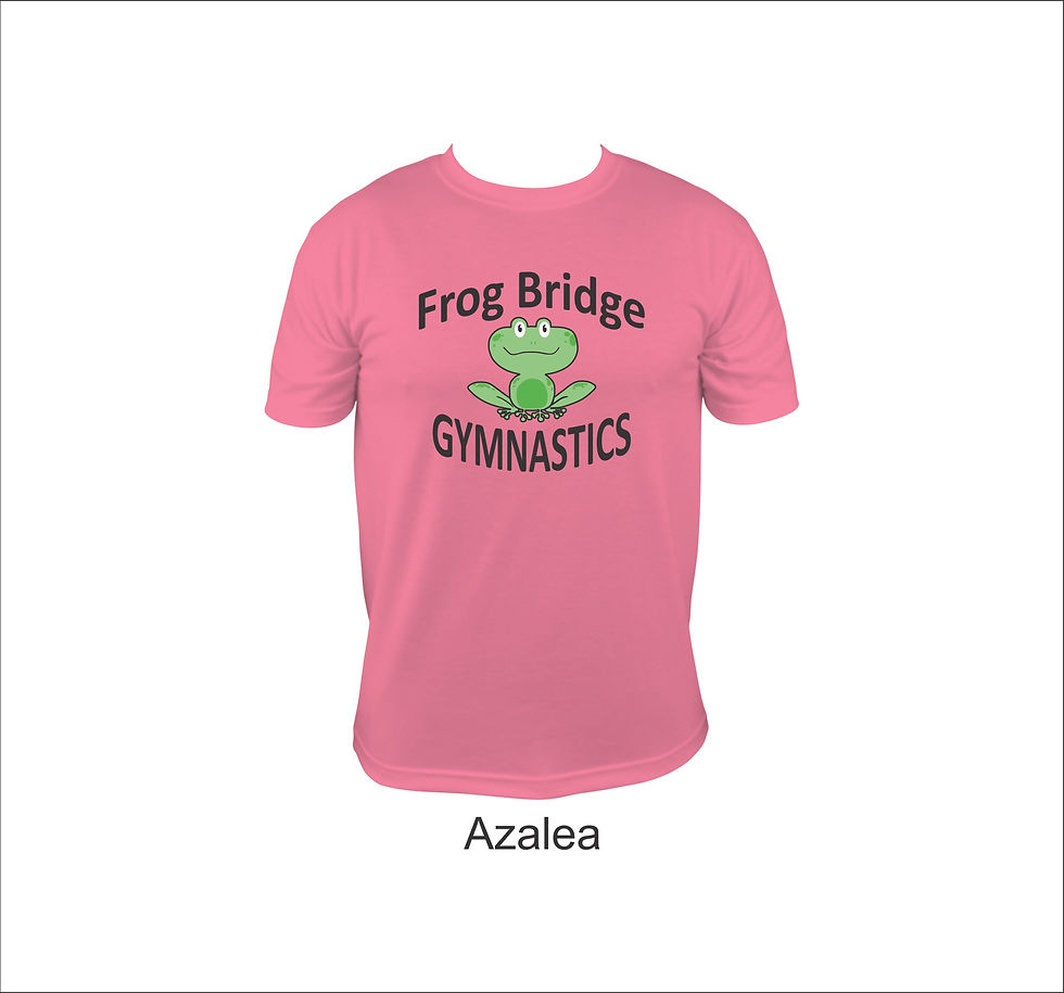 Thumbnail: Frog Bridge Gymnastics Tees - Azalea