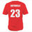 Thumbnail: Charles Wright Staff Short Sleeve shirt back, last name and number