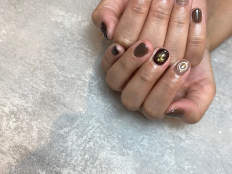 秋ネイル☆