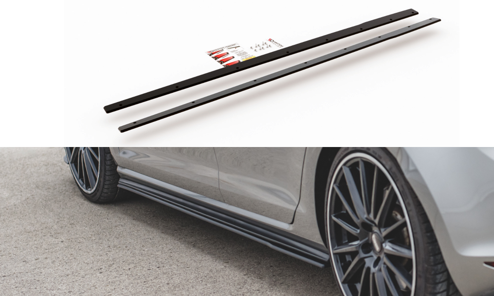 Street Pro Side Skirts Diffusers VW Golf 7 GTI (Maxton Design)