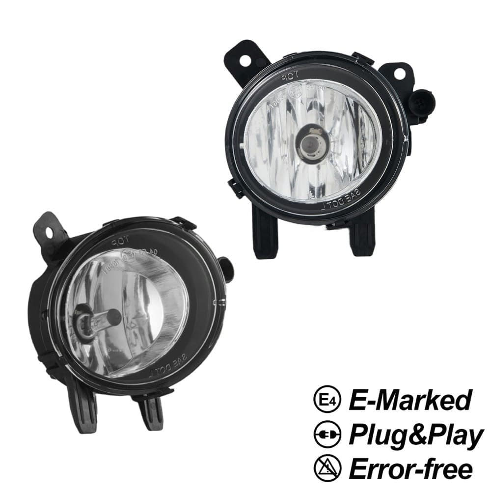 Fog lights set for BMW F30/31/34, F32/33/36, clear