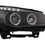 Thumbnail: DAYLINE LED Black Angel Eyes Headlights