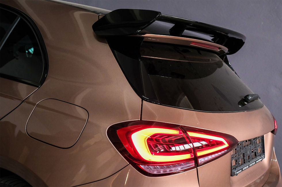 Thumbnail: A45 Design Piano Black Spoiler For W177 Hatchback SE (2018-up)