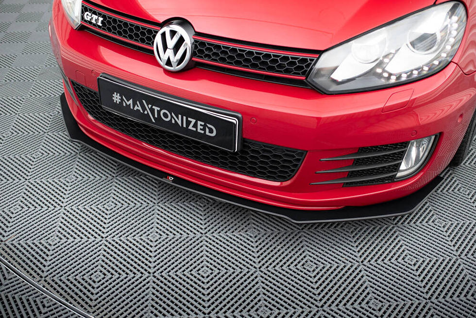 Thumbnail: Street Pro Front Splitter V.3 Volkswagen Golf GTI Mk6 (Maxton Design)