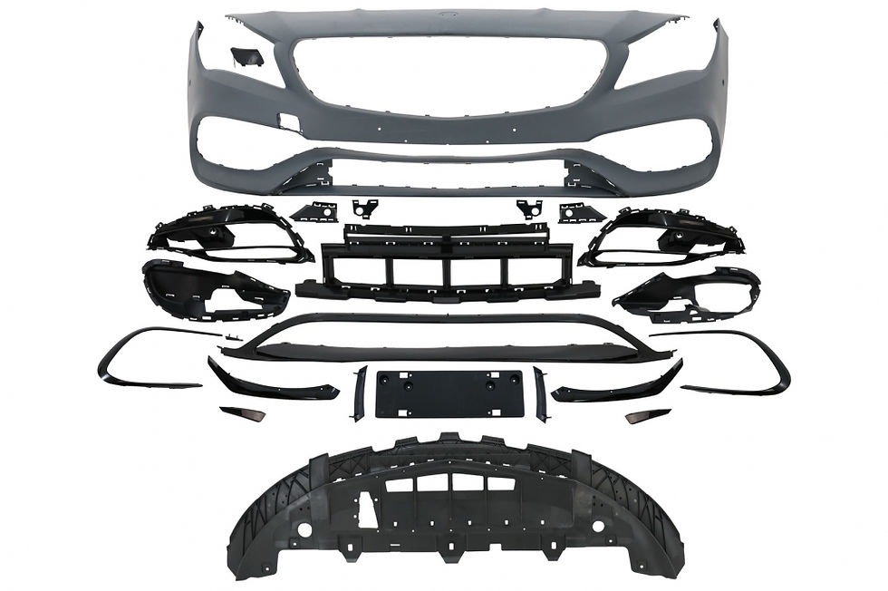 Thumbnail: Front Bumper suitable for Mercedes W117 X117 CLA (2013-2018) CLA45 Design