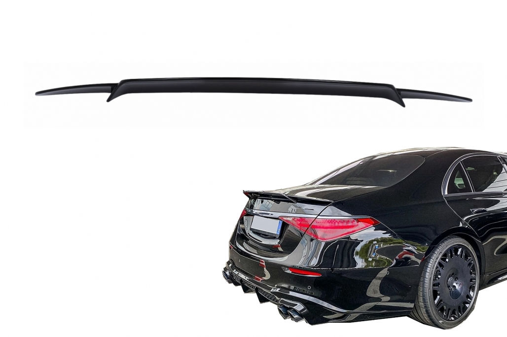 Spoiler For S-Class W223 Limousine (2020-up) Piano Black