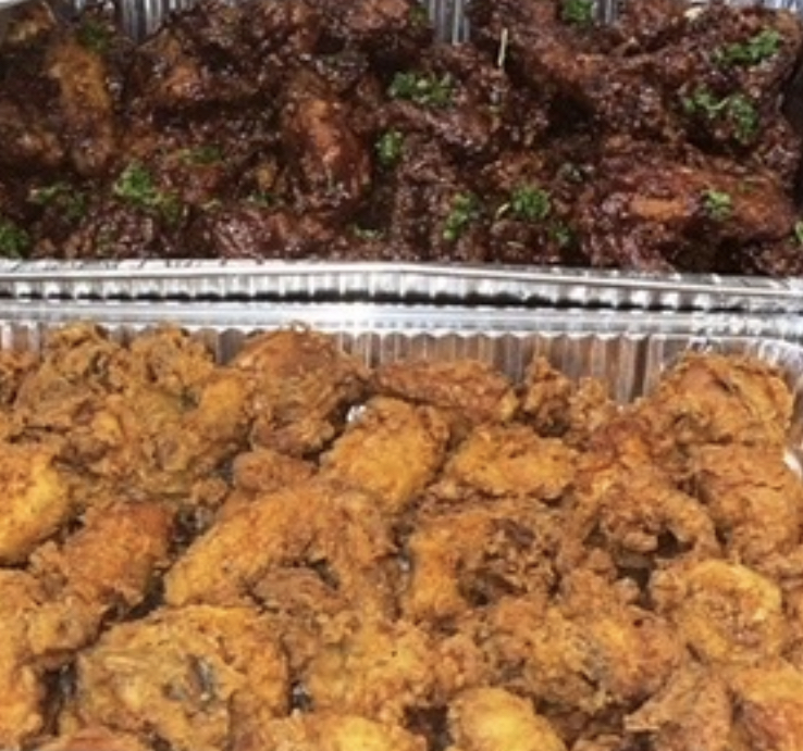 Arranged Food and Objects