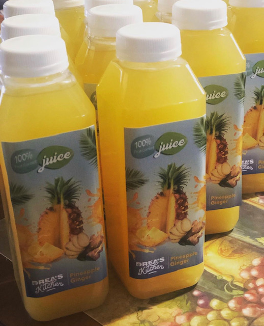 Arranged Food and Objects