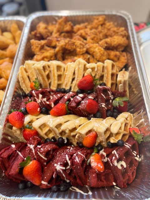 Arranged Food and Objects