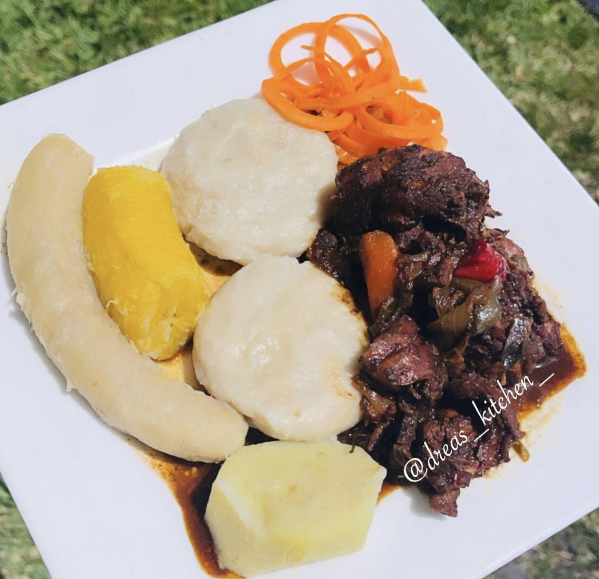 Arranged Food and Objects