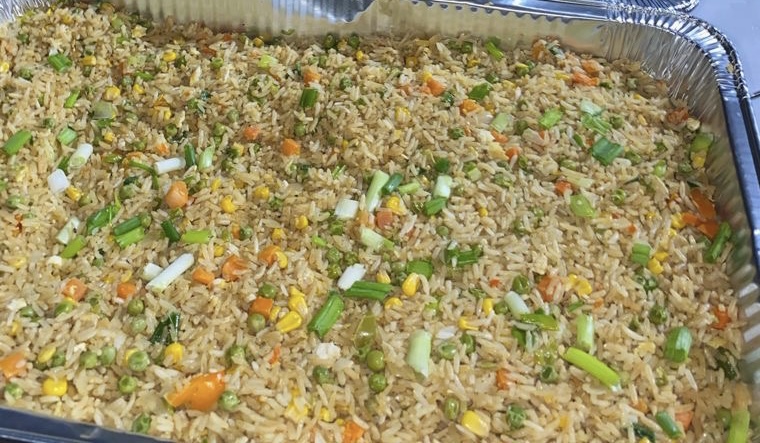 Arranged Food and Objects