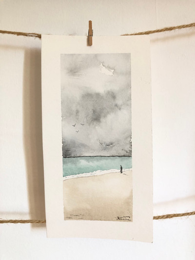 Aquarelle, 7x18
