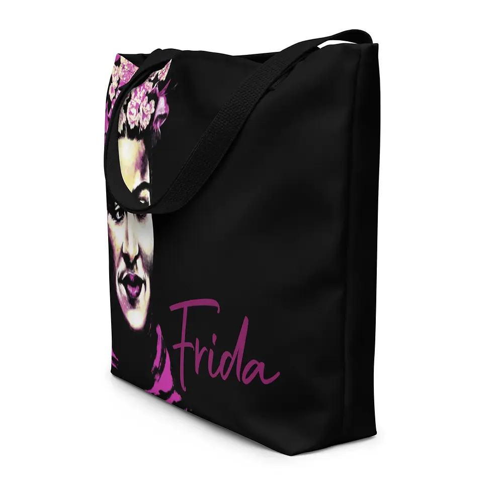 Thumbnail: Frida Kahlo Gift, Mexican Market Bag, Shoulder Bag, Purse, Mom, Feminist