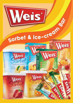 WEIS ice-cream signage