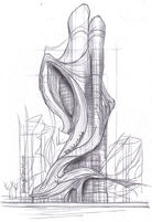 ART-chitecture - The design of structures that incorporate artistic elements beyond basic functionality is known as artistic architecture. MeaningfulLinesArt.com