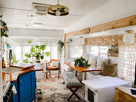 How I Renovated My 188sqft RV