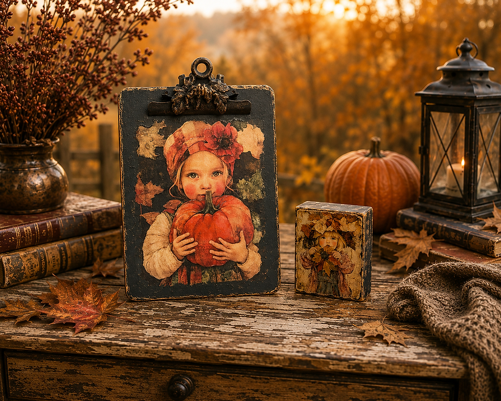 Fall Keepsakes-Little Autumn Hearts Set