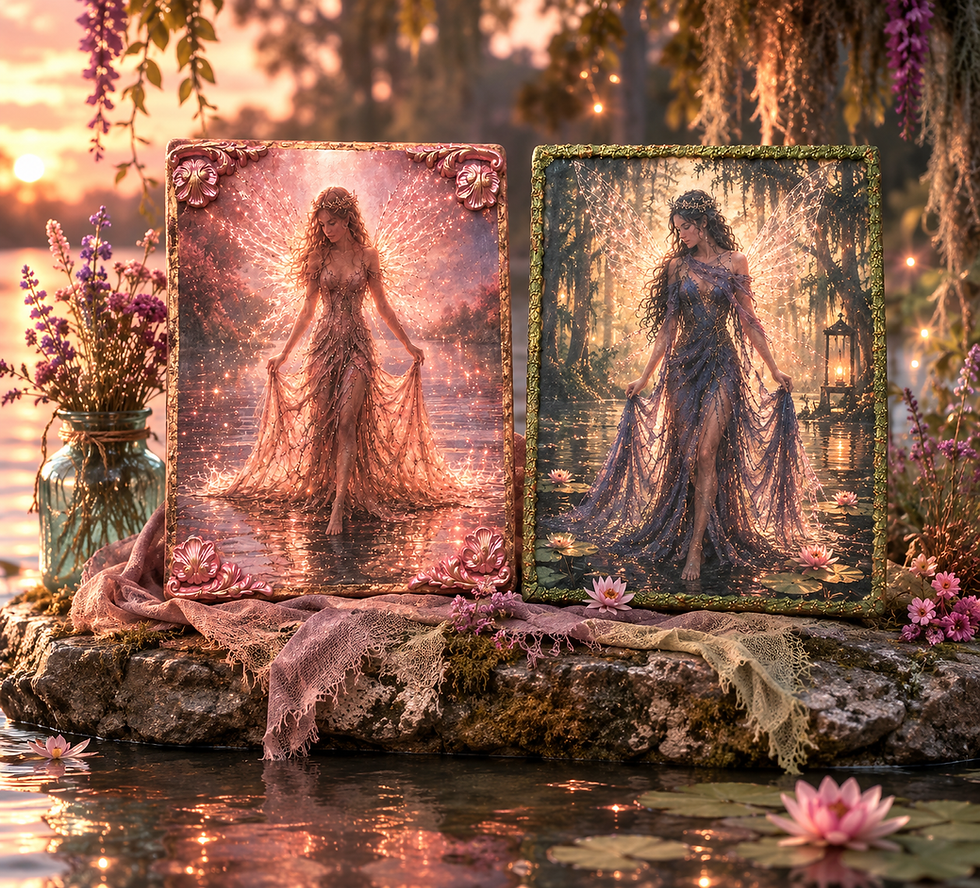 ✨ Walking on Water Ethereal Fairy Plaque Workshop-$35
