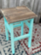 Reclaimed Wood Mini Table