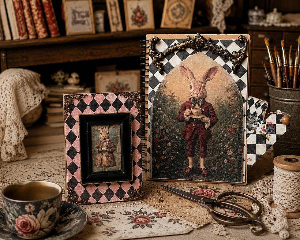 Alice's Keepsake Collection Desk Set