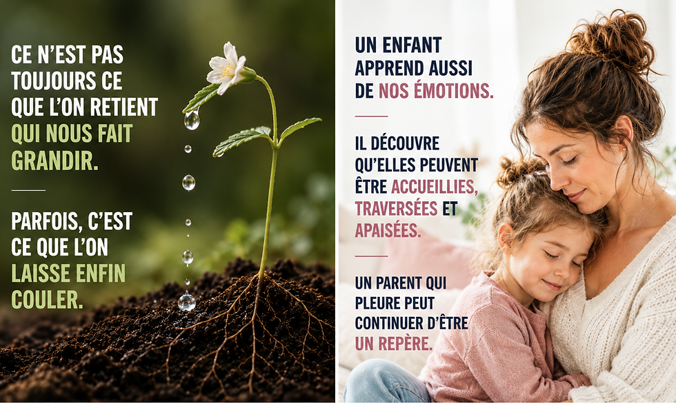 bénéfice des larmes
