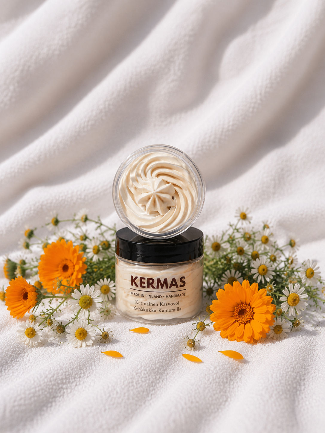 Kermainen Kasvovoi - Kehäkukka-Kamomilla 50ml