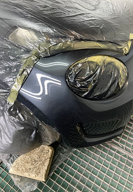 Painted bumper