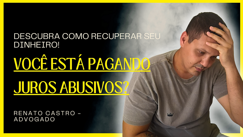 Revisão de Juros Abusivos em Financiamentos e Empréstimos: Saiba Como Recuperar Seu Dinheiro.