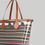 Thumbnail: Shopping bag logo medium,in pvc e canvas