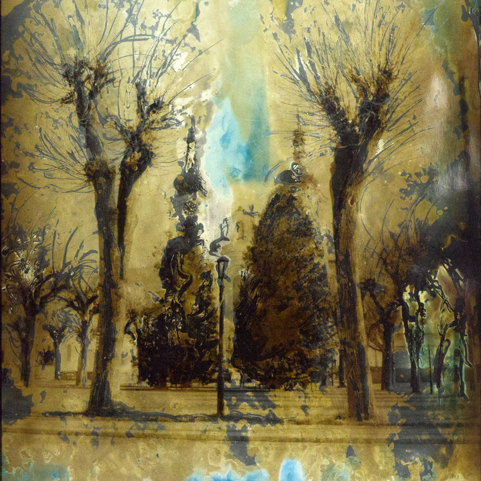 Park u kostela