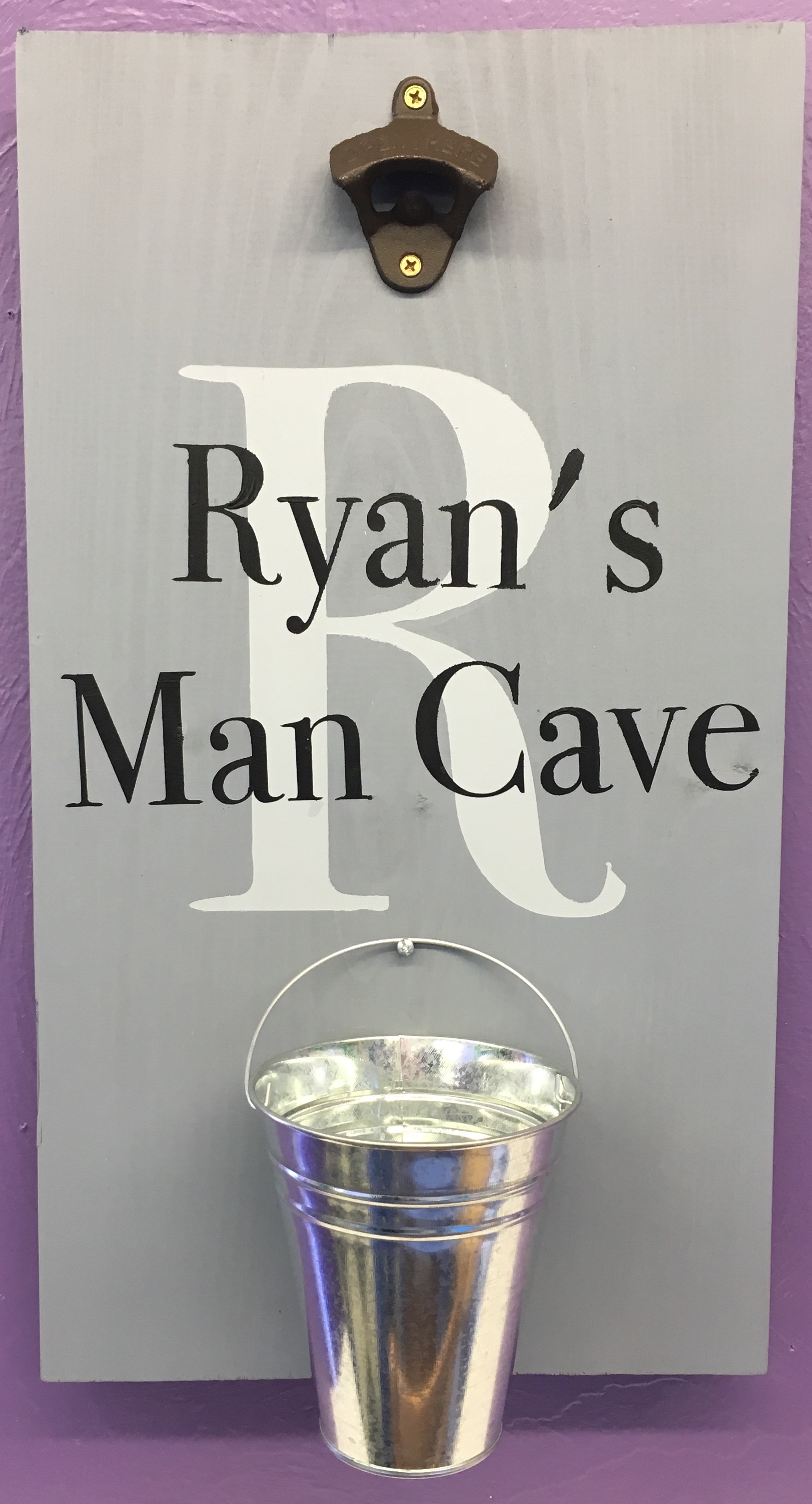 Man Cave Bottle Opener