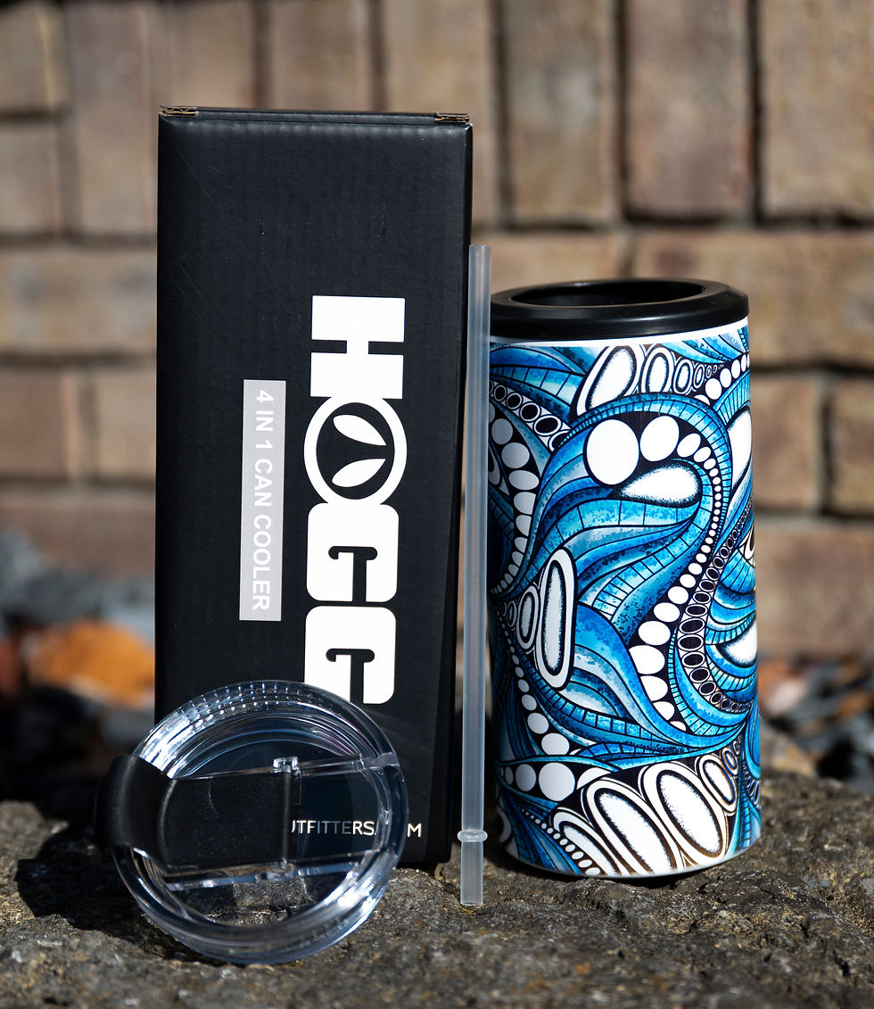 Thumbnail: 4 in 1 Can Cooler "Super Blue"