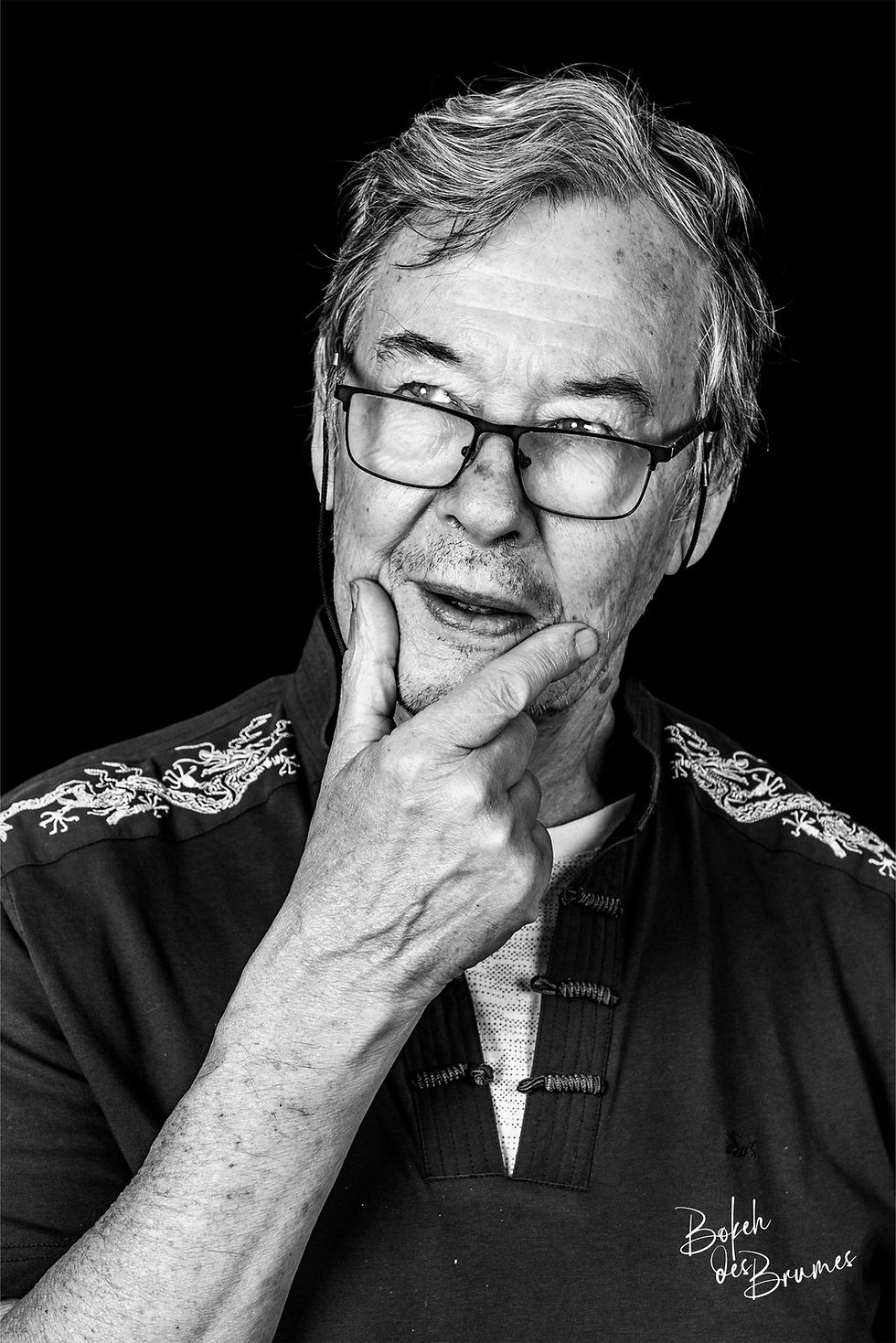 Homme en shooting portrait à Léognan