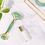 Miniaturbild: Gemstone Facial Roller Massager + 100% Cotton Pouch - Choose From 6 Gemstones